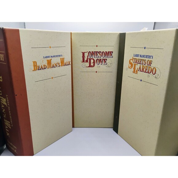 Lonesome Dove Trilogy Collectors Set VHS Box Set Larry McMurtry Video Tapes - Picture 6 of 14